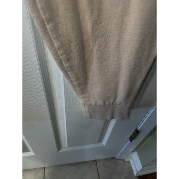 The Stronghold Jogger Sweatpants Mens Large Beige Cotton Tapered Drawstring - Picture 6 of 11